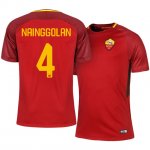 Roma Home 2017/18 Radja Nainggolan #4 Soccer Jersey Shirt