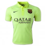 Barcelona 14/15 Green Third Soccer Jersey