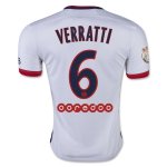 PSG Away 2015-16 VERRATTI #6 Soccer Jersey