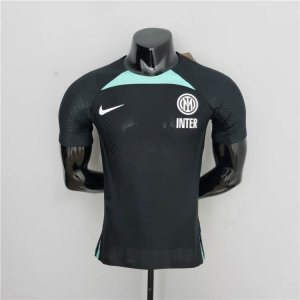 22/23 Inter Milan Black Training Shirt Soccer Shirt
