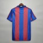 Barcelona FC 90-91 Retro Blue&Red Soccer Jersey Football Shirt