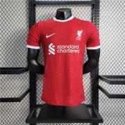 23/24 Liverpool Home Red Soccer Jersey Football Shirt (Authentic Version)