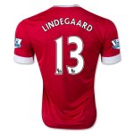 Manchester United Home 2015-16 LINDEGAARD #13 Soccer Jersey