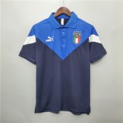 Euro 2020 Italy 20-21 Navy&Blue Polo Shirt