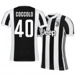 Juventus Home 2017/18 Luca Coccolo #40 Soccer Jersey Shirt