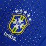 Brazil Retro Soccer Jersey 2010 Away Blue Football Shirt