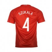 Poland Away 2016 Szukala 4 Soccer Jersey Shirt
