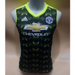 Manchester United Black Green 2017/18 Vest Soccer Jersey Shirt