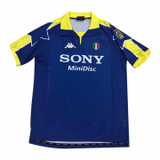 1997-98 JUVENTUS RETRO THIRD BLUE SOCCER SHIRT