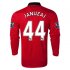 13-14 Manchester United #44 JANUZAJ Home Long Sleeve Jersey Shirt