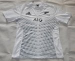 Rugby World Cup 2015 New Zealand White-Grey Shirt