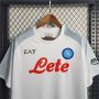 Napoli 23/24 Soccer Shirt Away White Football Shirt