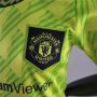 Kids Manchester United 22/23 Third Green Soccer Kit (Shirt+Shorts)