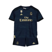Kids 19-20 Real Madrid Away Navy Jersey Kit(Shirt+Short)