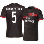 AC Milan Third 2017/18 Giacomo Bonaventura #5 Soccer Jersey Shirt