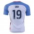 USA Home 2016 ZUSI #19 Soccer Jersey