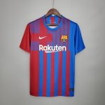 KUN AGÜERO #9 Barcelona FC Soccer Jersey Football Shirt Red&Blue 21-22