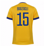 Juventus Away 2017/18 Barzagli #15 Soccer Jersey Shirt