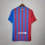 KUN AGÜERO #9 Barcelona FC Soccer Jersey Football Shirt Red&Blue 21-22