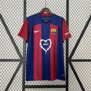 Karol G X Barcelona 23/24 Soccer Jersey Football Shirt