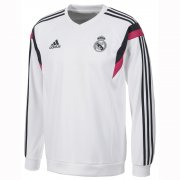 Real Madrid 14/15 White Sweatshirt