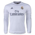 Real Madrid 2015-16 LS Home Soccer Jersey