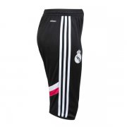 Real Madrid 2014/15 Black 3/4 Soccer Training Pants