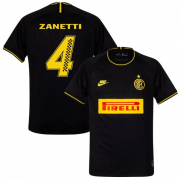 Inter Milan Third 2019-2020 Legendary #4 ZANETTI Soccer Jersey Shirt