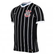 SC CORINTHIANS 20-21 AWAY BLACK SOCCER JERSEY SHIRT