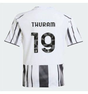 25/26 Juventus Home Jersey Shirt #19 THURAM