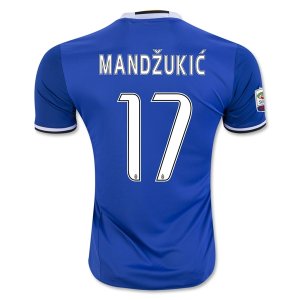 Juventus Away 2016/17 MANDZUKIC 17 Soccer Jersey Shirt