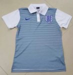 England 2016 Euro Blue White Polo Shirt
