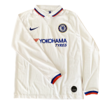 Chelsea Away White 2019-20 LS Soccer Jersey Shirt