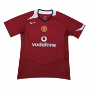 05-06 MANCHESTER UNITED RETRO HOME SOCCER JERSEY SHIRT