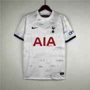 23/24 Tottenham Hotspur Football Shirt Home White Soccer Jersey Shirt