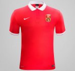 China 2015-16 National Home Soccer Jersey Red