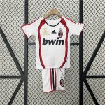 Kids AC Milan 06/07 UCL Finals Football Kit (Shirt+Shorts)