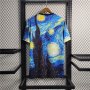 23/24 Ajax X Van Gogh Starry Night Edition Soccer Jersey Football Shirt