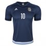 Argentina 2015-16 MESSI #10 Away Soccer Jersey