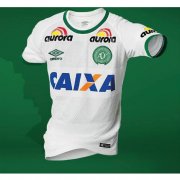 Chapecoense White Away 2016/17 Soccer Jersey Shirt