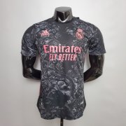 Real Madrid Soccer Shirt 20-21 Third Black Soccer Jersey (Player Version)