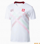 2020 Switzerland Away White Soccer Jersey Shirt