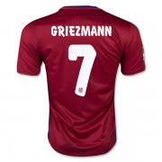 Atletico Madrid Home 2015-16 GRIEZMANN #7 Soccer Jersey