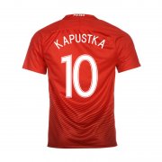 Poland Away 2016 Kapustka 10 Soccer Jersey Shirt