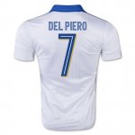 Italy Away 2016 Del Piero Soccer Jersey