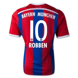 Bayern Munich 14/15 ROBBEN #10 Home Soccer Jersey [1408071164]