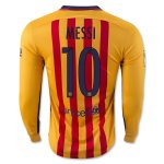 Barcelona LS Away 2015-16 MESSI #10 Soccer Jersey