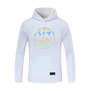 PSG 20-21 White Hoodie Sweater