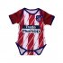 Infant Atletico Madrid 2017-18 Home Soccer Jersey