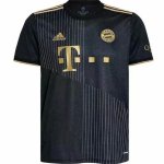 Bayern Munich 21-22 Away Black Soccer Jersey Football Shirt